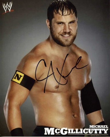 Curtis Axel (Michael McGillicutty) Pose 4 Signed Photo COA