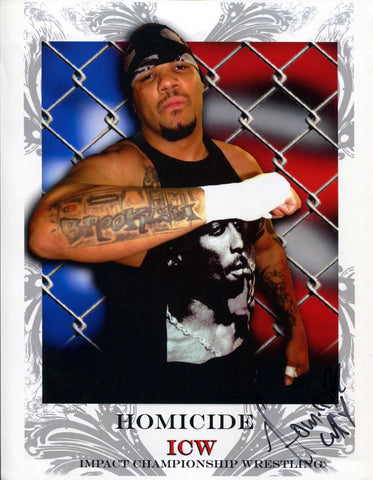 Homicide Pose 5 Signed Photo