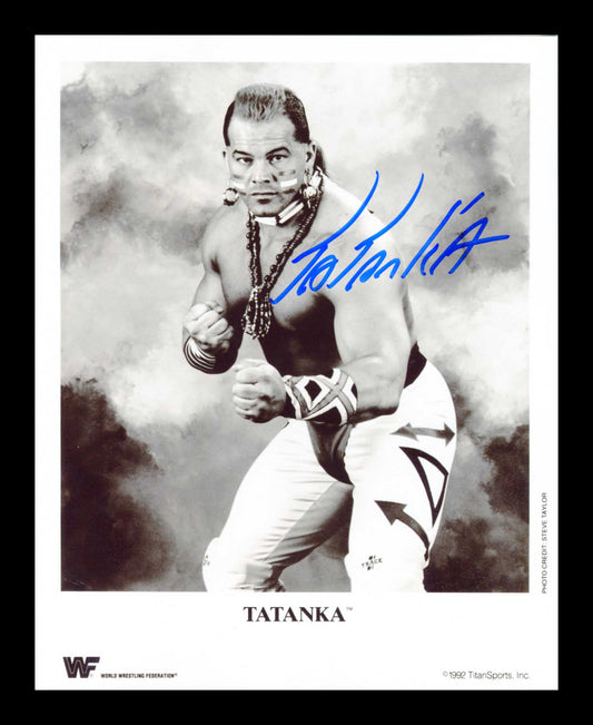 Tatanka Signed 8x10 Classic Photo (Comes w/COA)