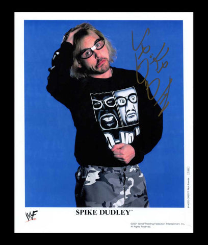 Spike Dudley Pose 4 Signed Photo COA