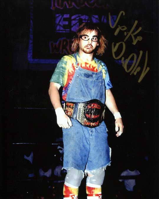 Spike Dudley Pose 3 Signed Photo COA