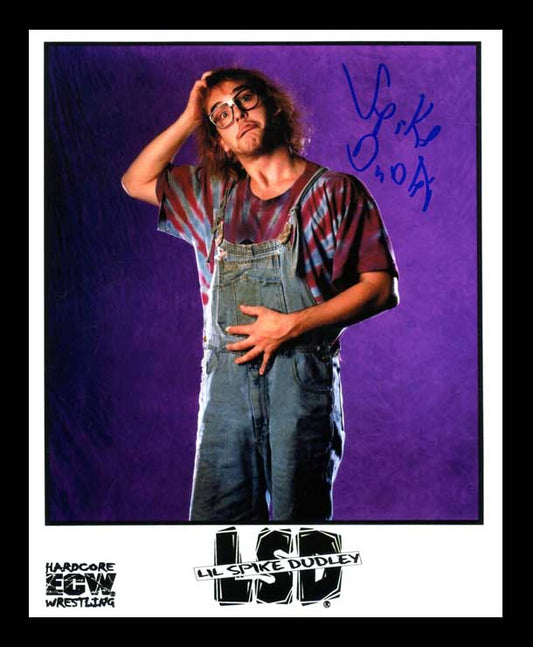 Spike Dudley Pose 8 Signed Photo COA
