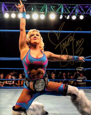 Taya Valkyrie Pose 1 Signed Photo COA