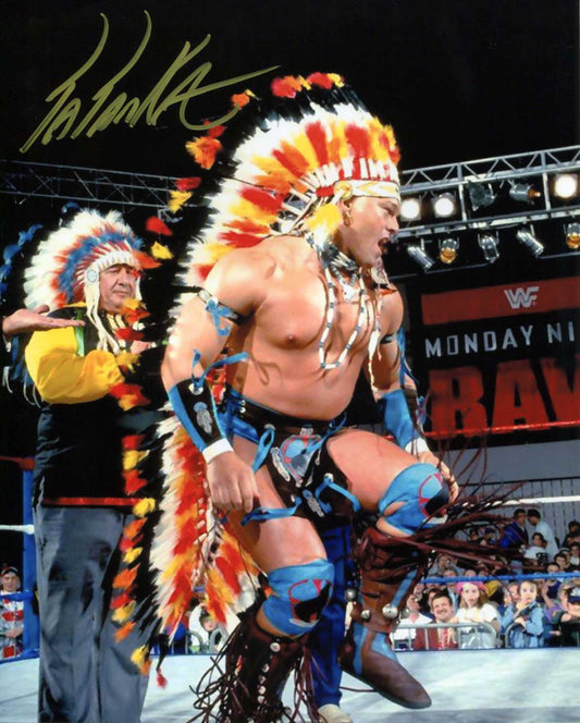 Tatanka Pose 7 Signed Photo COA
