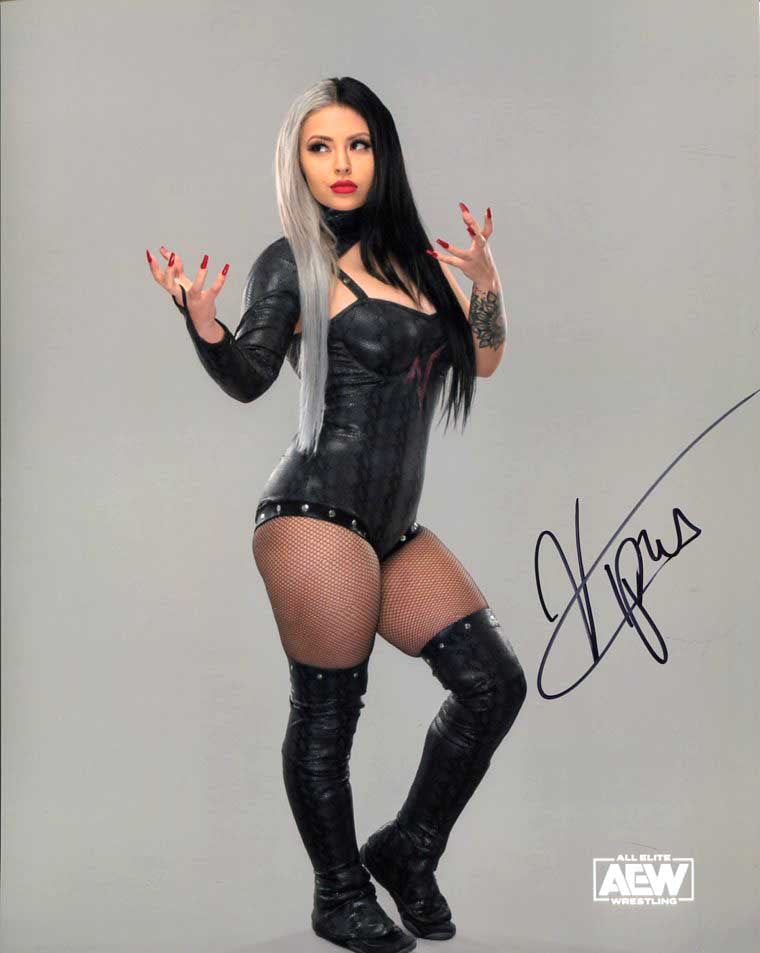 Vipress Pose 1 Signed Photo COA