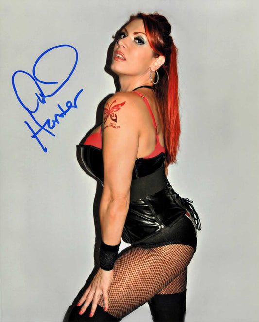 April Hunter Pose 2 Signed Photo
