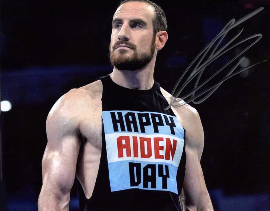 Aiden English Pose 1 Signed Photo