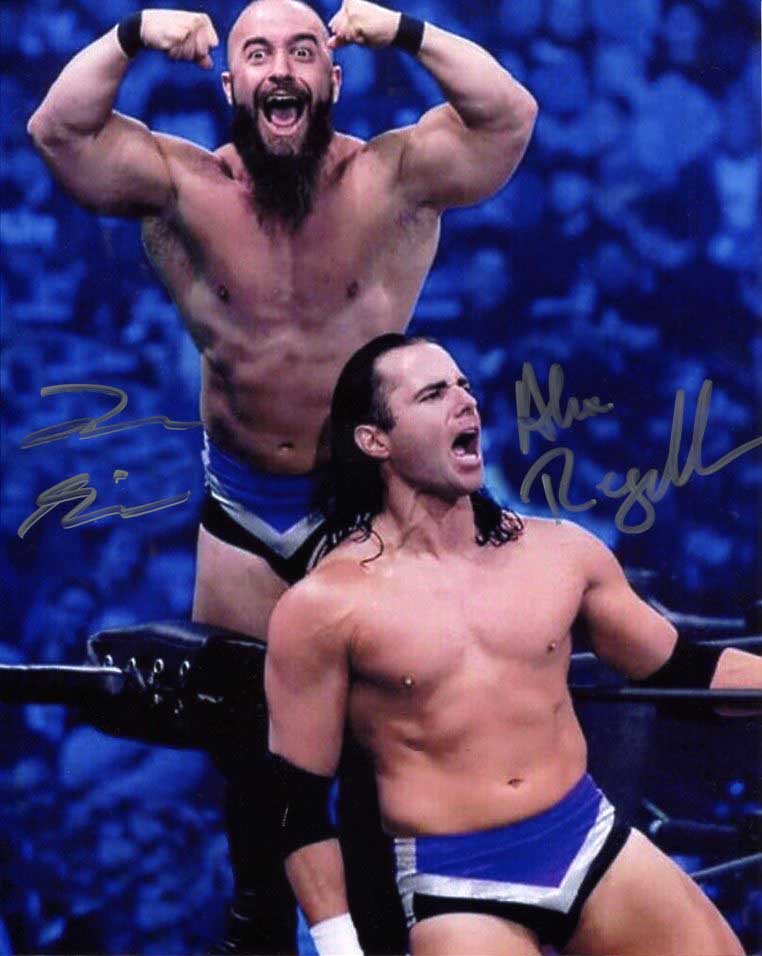 Alex Reynolds & John Silver Pose 1 Signed Photo COA
