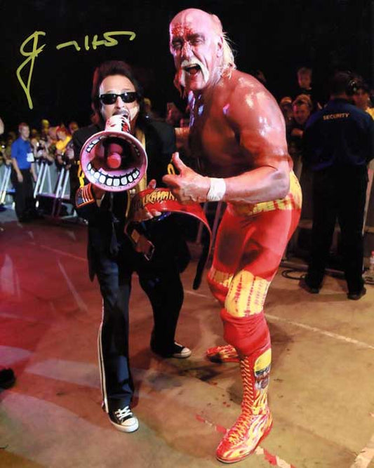 Jimmy Hart Pose 12 Signed Photo COA