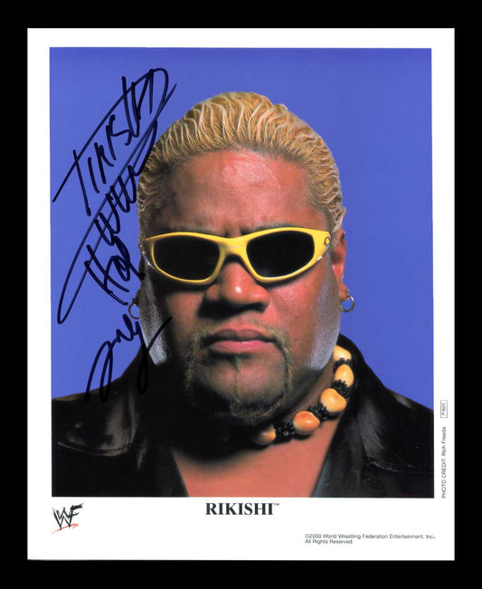 Rikishi Pose 1 Signed Photo COA