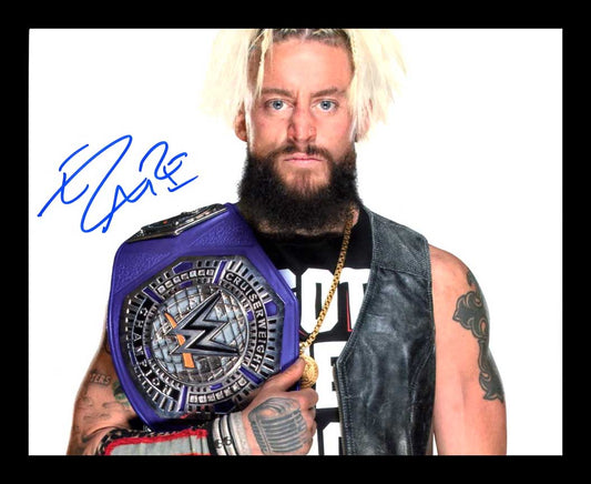 Enzo Amore Signed 8x10 Color Photo COA