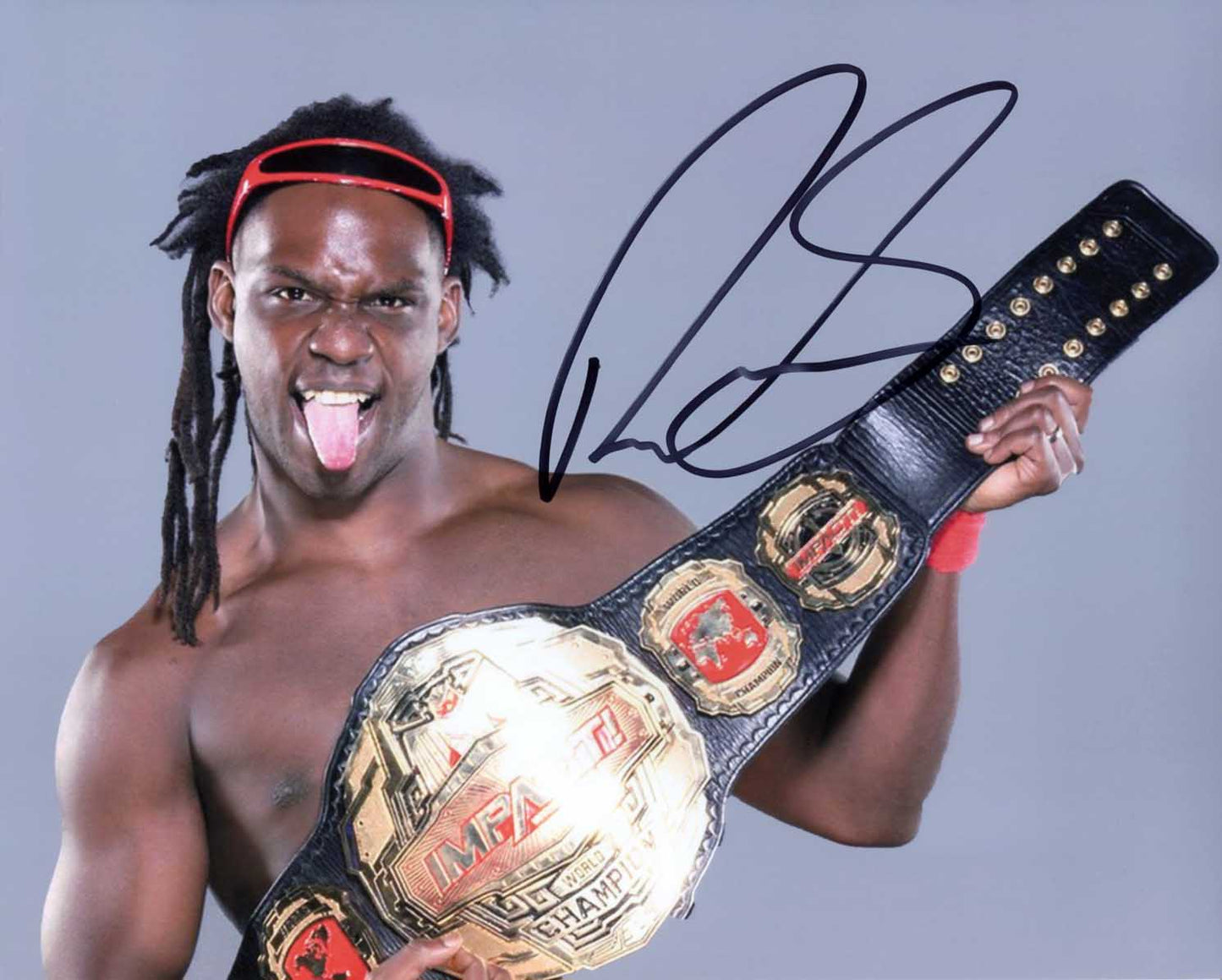 Rich Swann TNA Impact Signed 8x10 Color Photo (Comes w/COA)