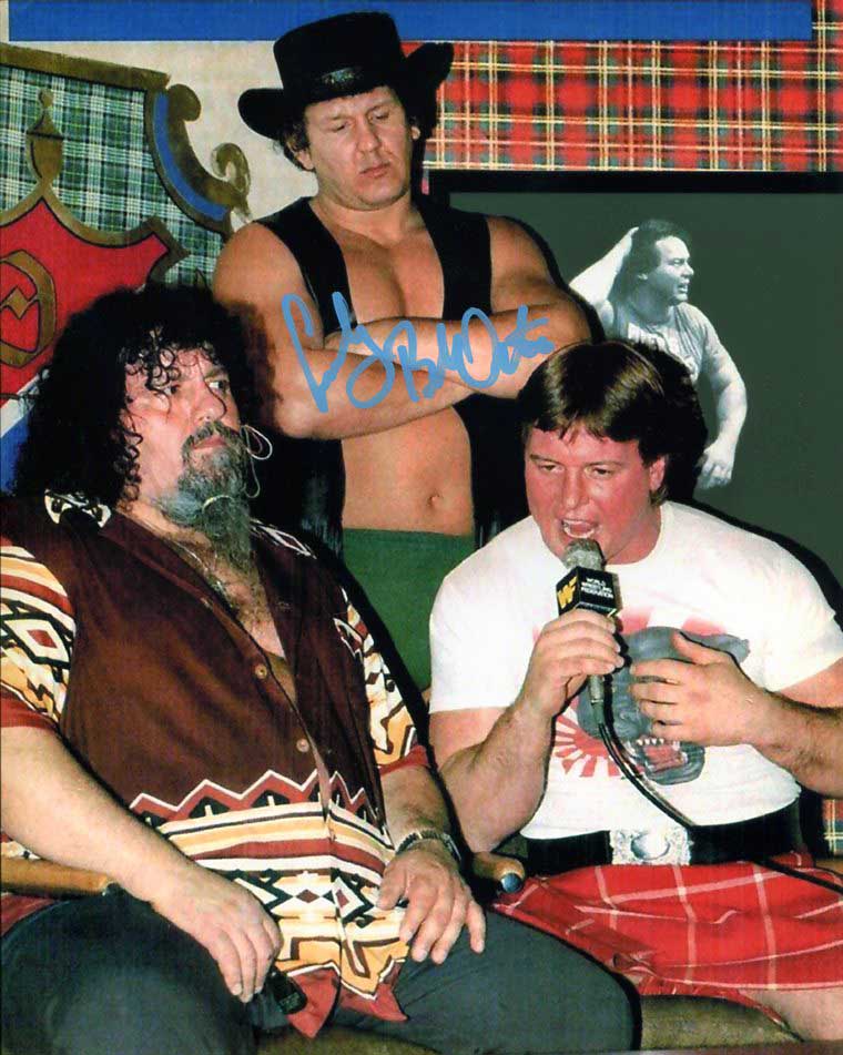 Cowboy Bob Orton Pose 18 Signed Photo COA