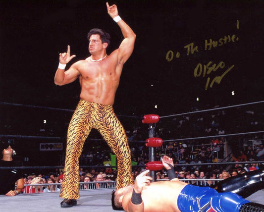 Disco Inferno "Do The Hustle" Pose 2 Signed Photo COA