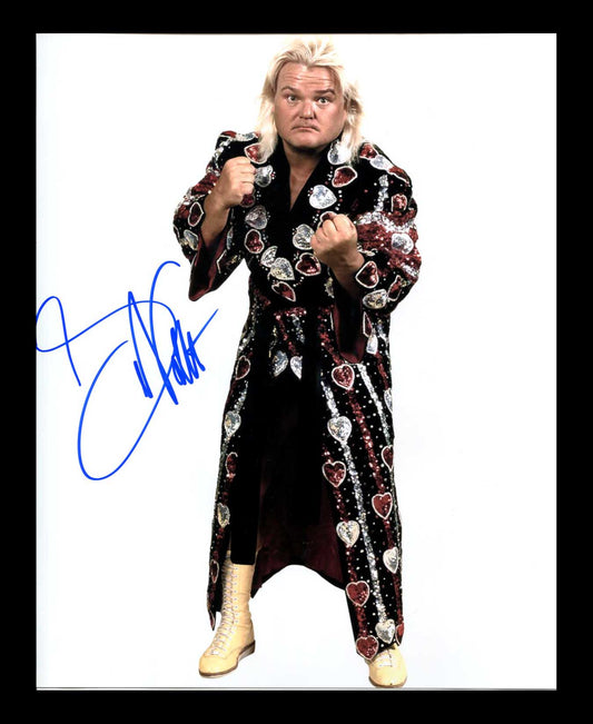 Greg Valentine Pose 3 Signed Photo COA