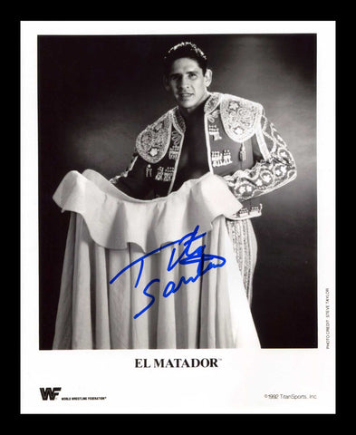 El Matador (Tito Santana) Pose 2 Signed Photo