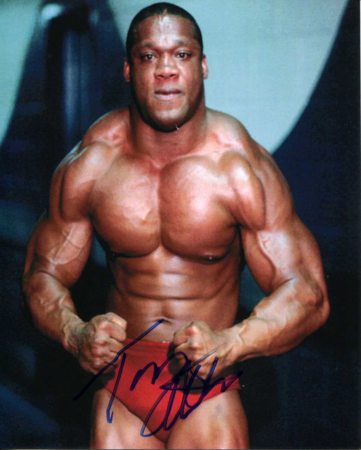 Tony Atlas Pose 3 Signed Photo