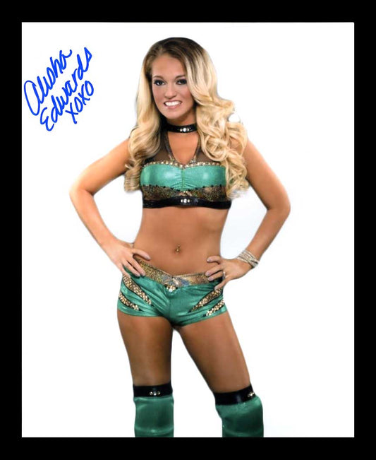 Alisha Edwards Pose 2 Signed Photo COA