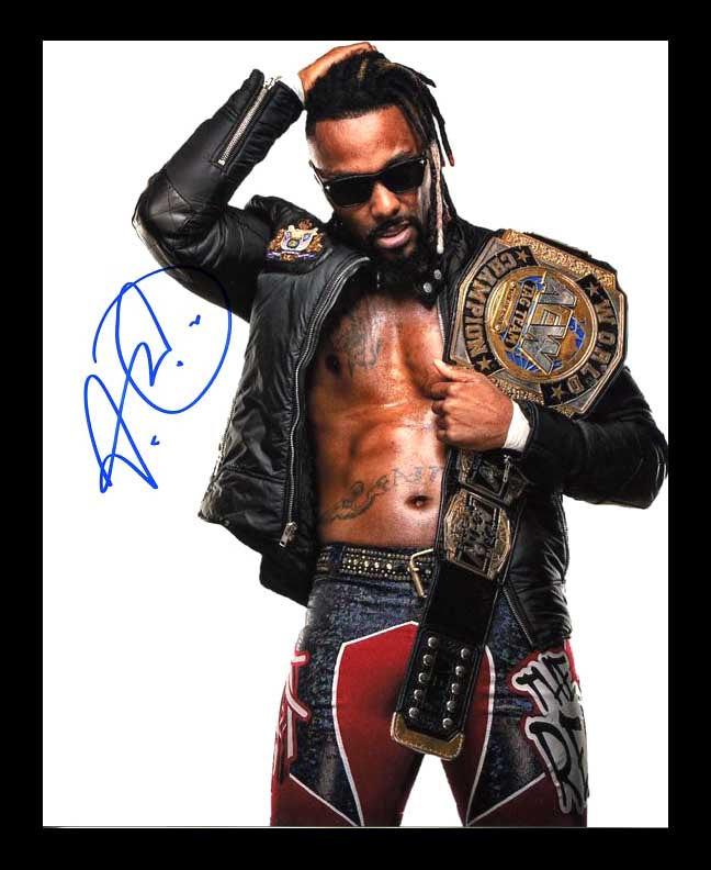 Swerve Strickland Pose 2 Signed Photo COA
