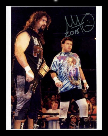 Mikey Whipwreck Signed Photo (IMPERFECT - SALE)