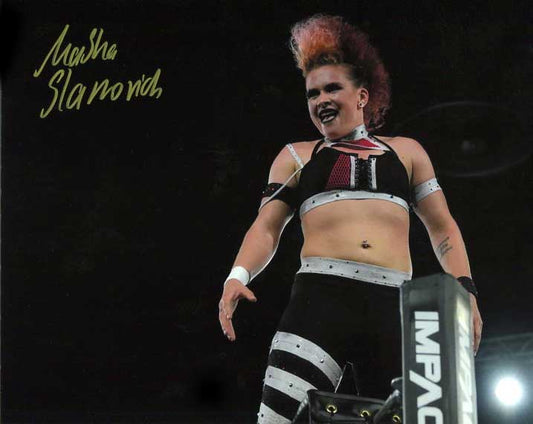 Masha Slamovich Pose 4 Signed Photo COA