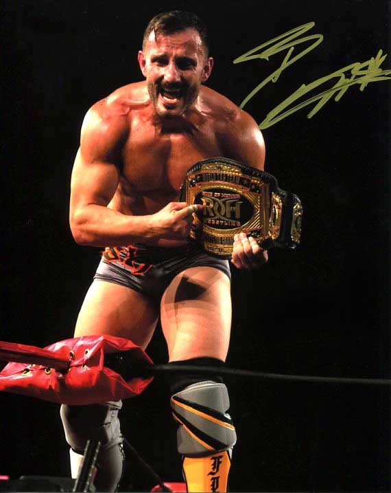 Bobby Fish Pose 2 Signed Photo COA