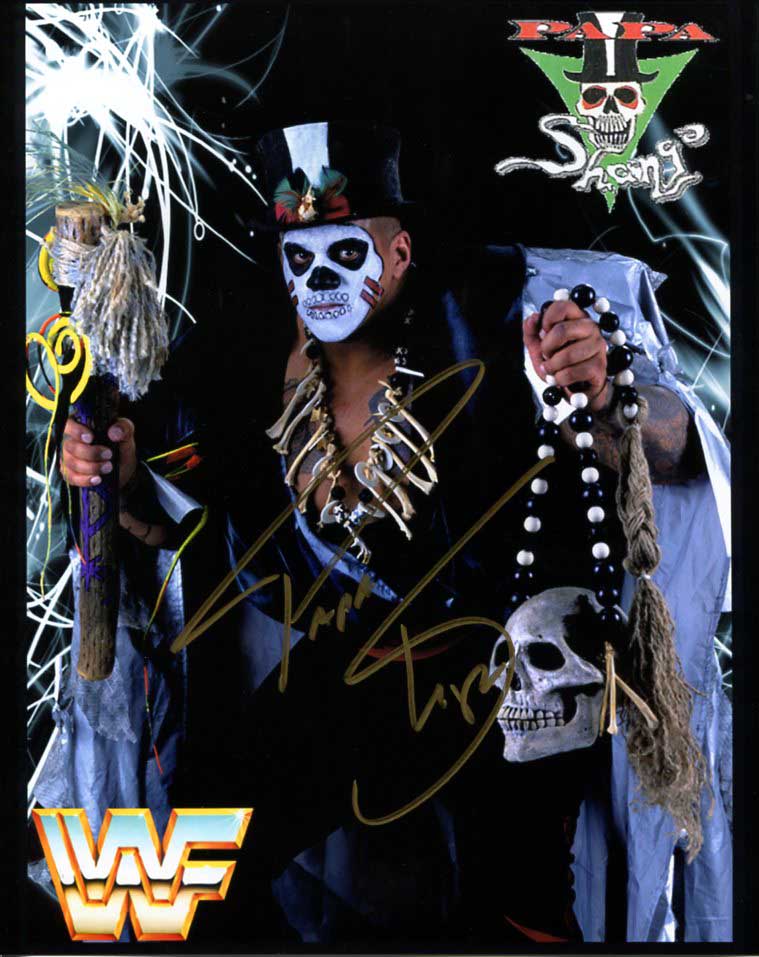 Papa Shango (The Godfather) Pose 8 Signed Photo COA