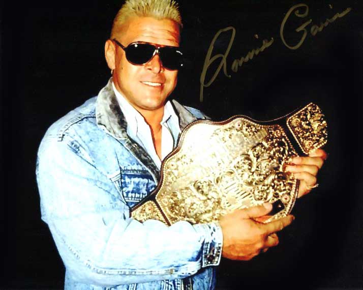 Ronnie Garvin Pose 6 Signed Photo COA