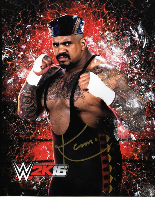 Kama Mustafa (The Godfather) Pose 3 Signed Photo