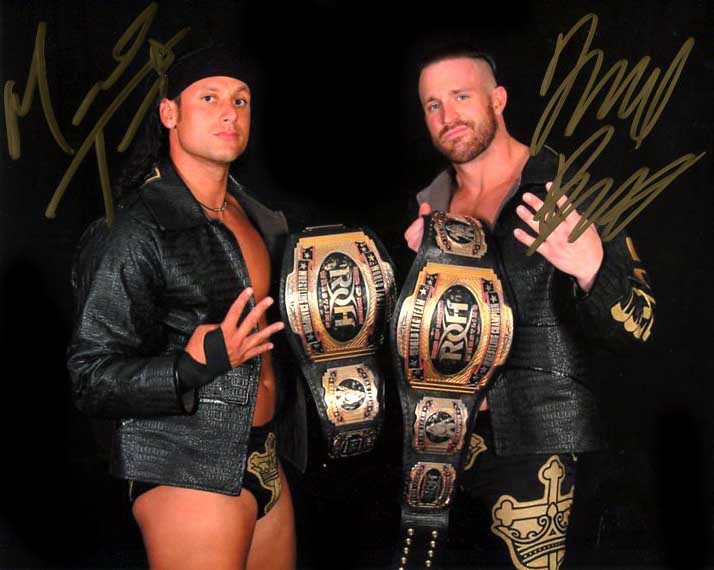 Matt Tavern & Mike Kanellis OGK Dual Signed Photo COA