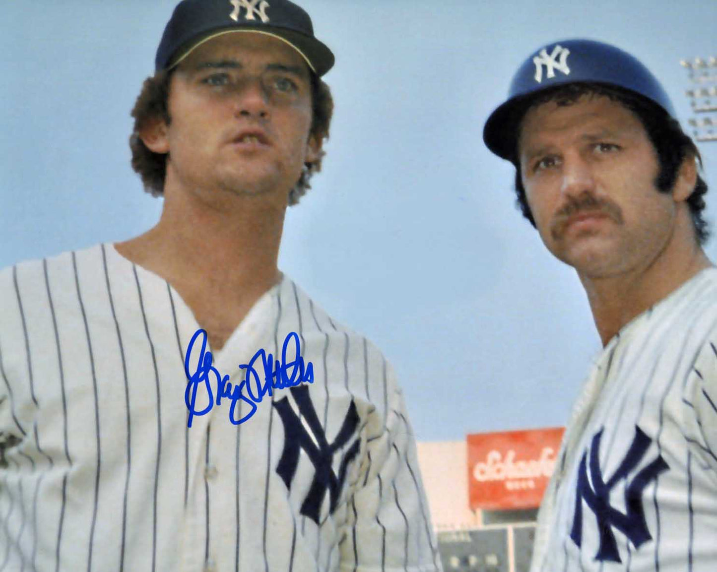 Graig Nettles Pose 6 Signed Photo COA