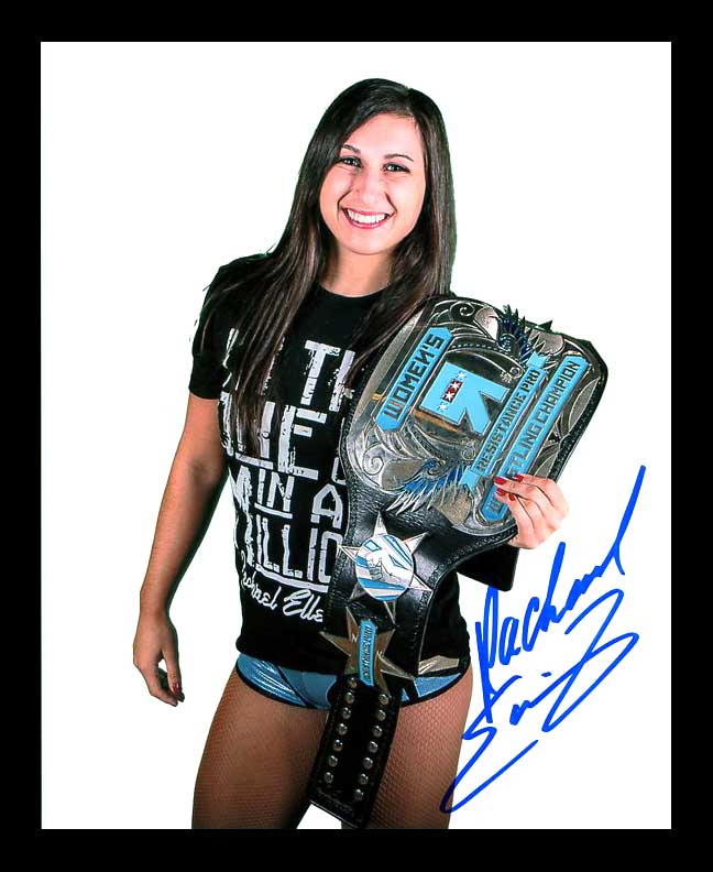 Rachael Ellering Pose 2 Signed Photo COA