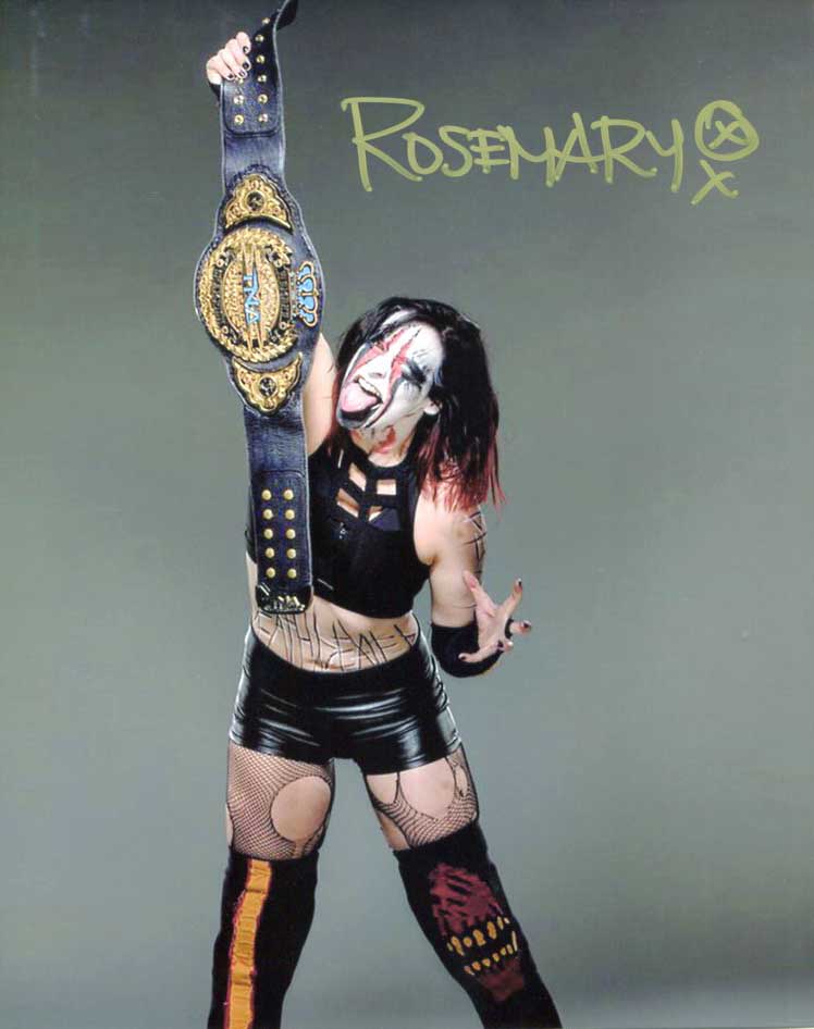 Rosemary Pose 4 Signed Photo COA