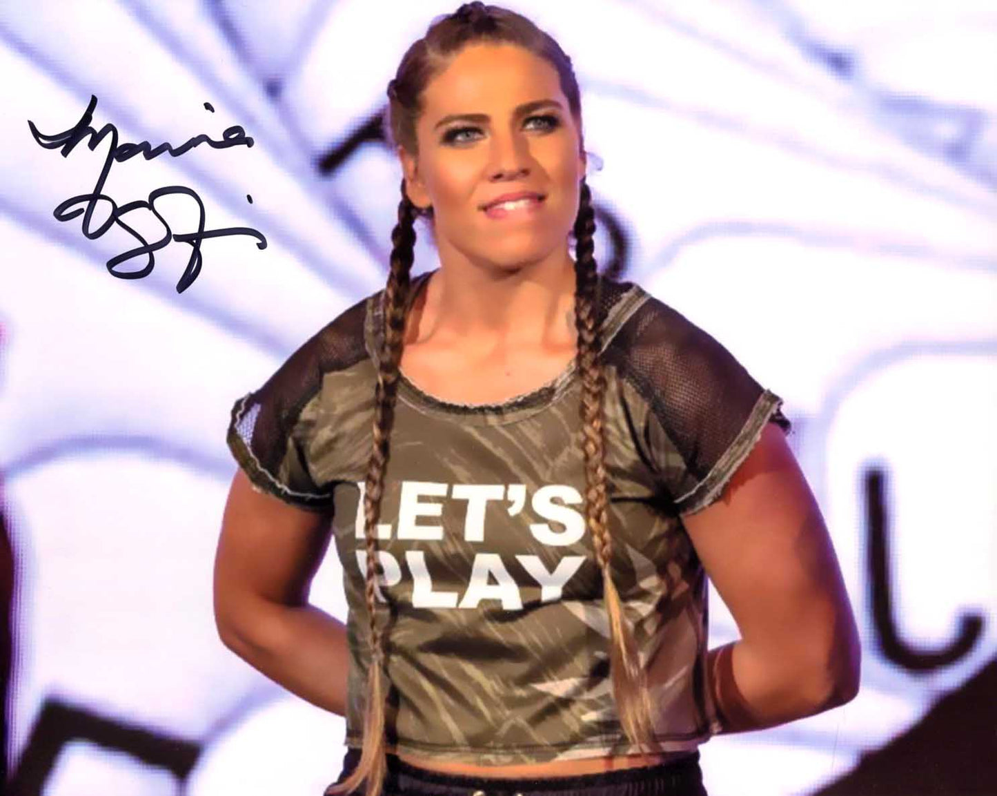 Marina Shafir Pose 1 Signed Photo