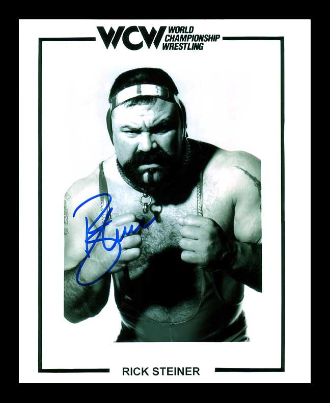 Rick Steiner Pose 4 Signed Photo COA