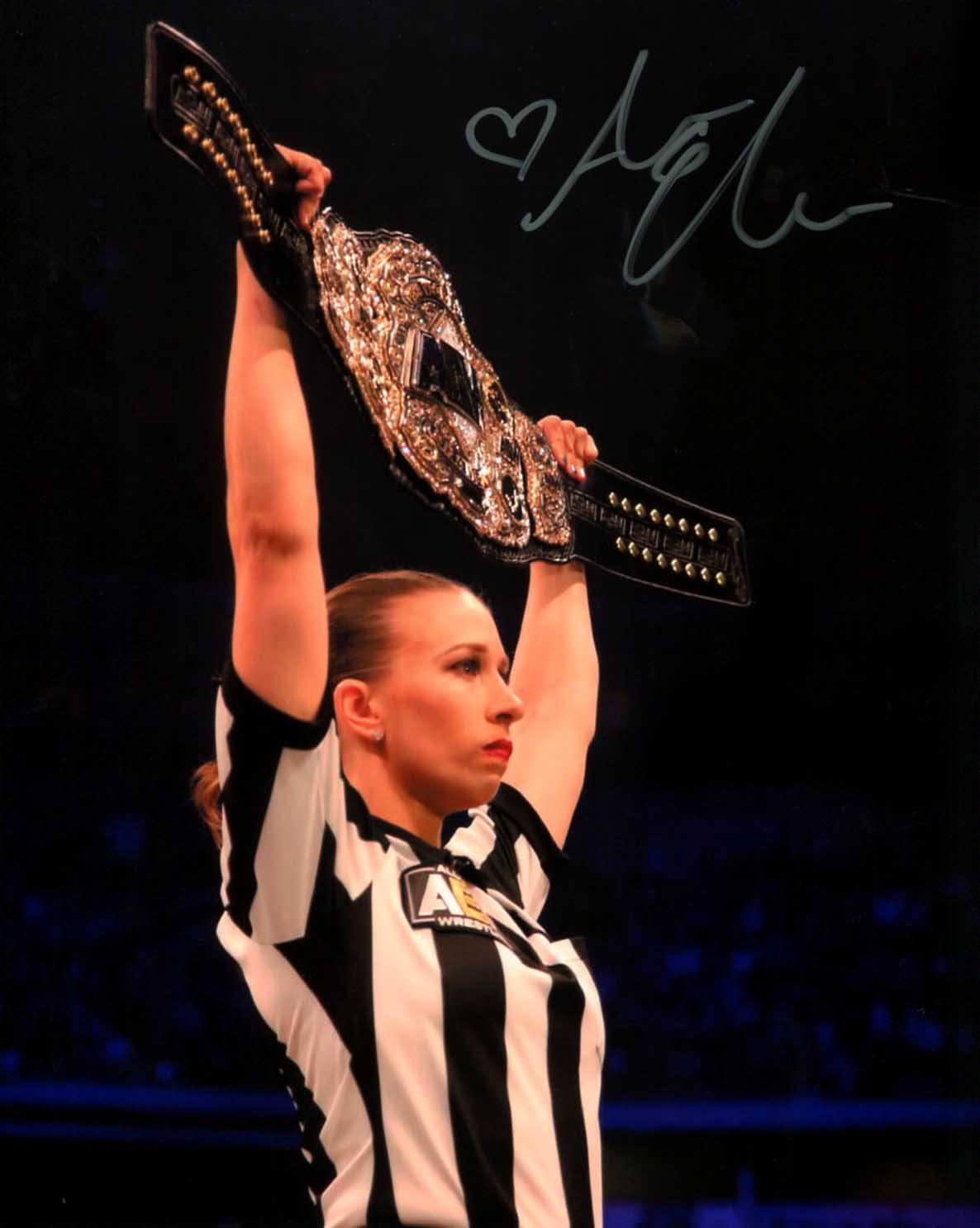 Aubrey Edwards Pose 1 Signed Photo COA