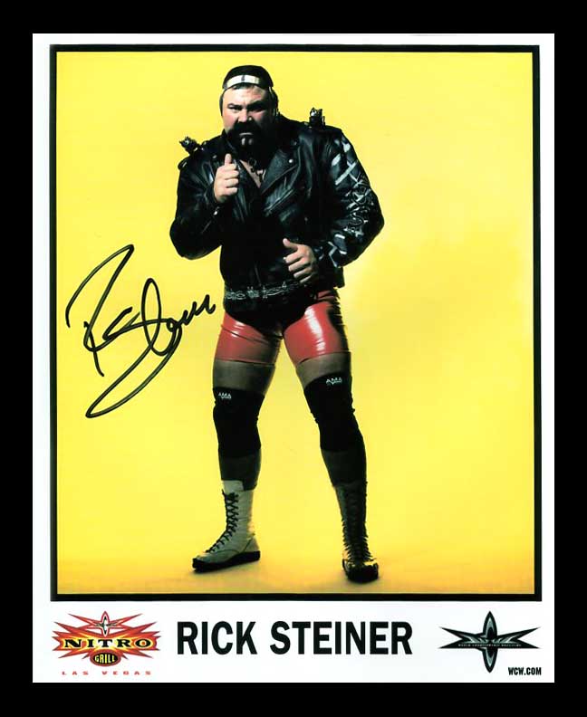 Rick Steiner Pose 1 Signed Photo COA
