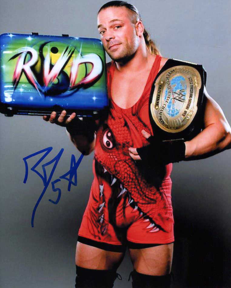 Rob Noad Rvc Rob Van Dam RVD Pose 1 Signed Photo COA – The Wrestling Universe