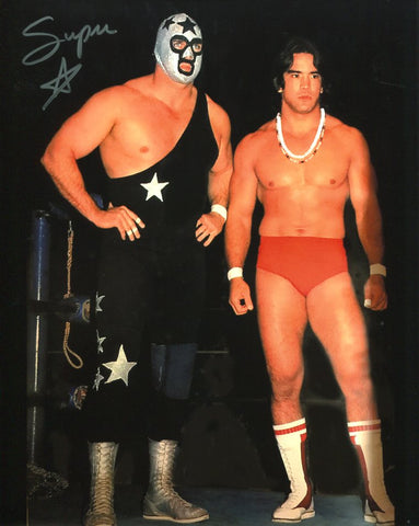 The Masked Superstar Pose 5 Signed Photo COA