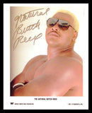Butch Reed Inscribed "The Natural" Pose 1 Signed Photo COA
