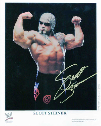 Scott Steiner Pose 3 Signed Photo COA