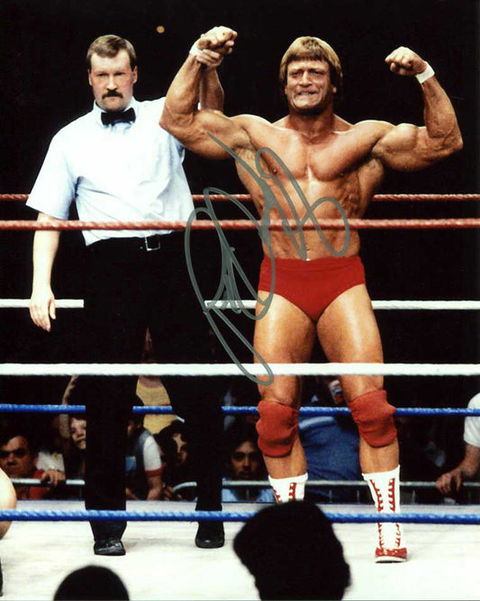 Paul "Mr Wonderful" Orndorff Pose 6 Signed Photo COA