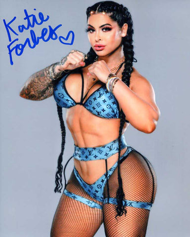 Katie Forbes Pose 1 Signed Photo COA