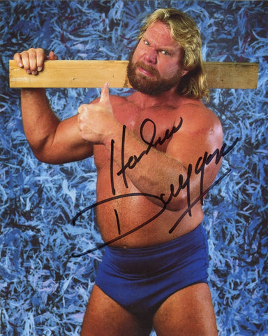 Hacksaw Jim Duggan Authentic Signed Pro Style Jersey Autographed JSA