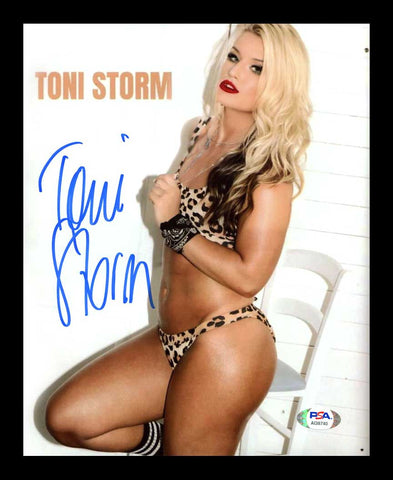 Toni Storm Signed Photo PSA/DNA COA