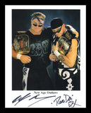 New Age Outlaws Billy Gunn & Road Dogg Dual Signed Pose 1 Photo COA