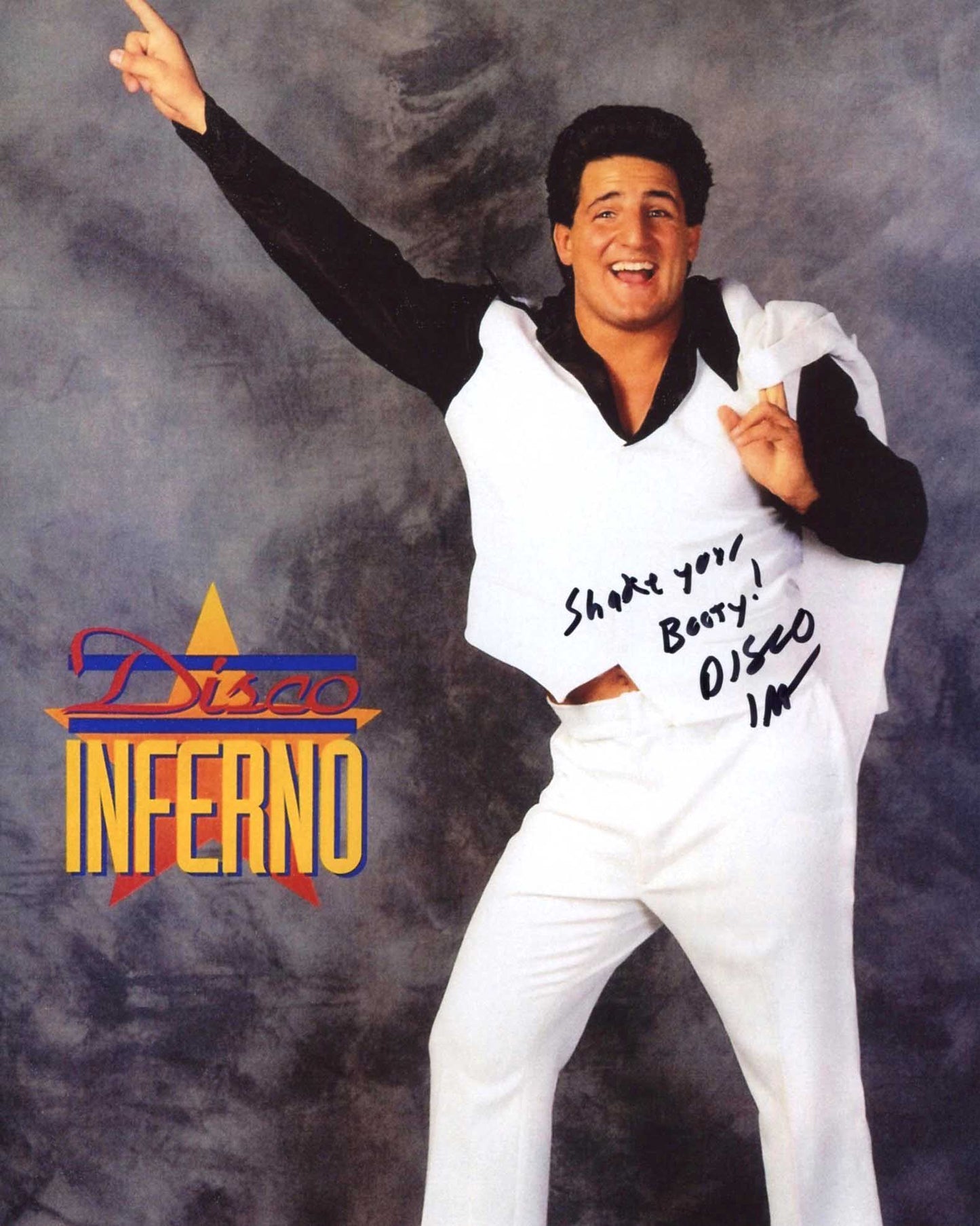 Disco Inferno "Shake Your Booty" Pose 1 Signed Photo COA