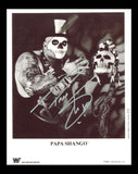 Papa Shango (The Godfather) Silver Ink Pose 1 Signed Photo COA