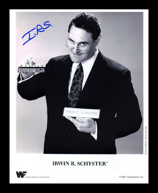 IRS (Mike Rotunda) Pose 3 Signed Photo COA