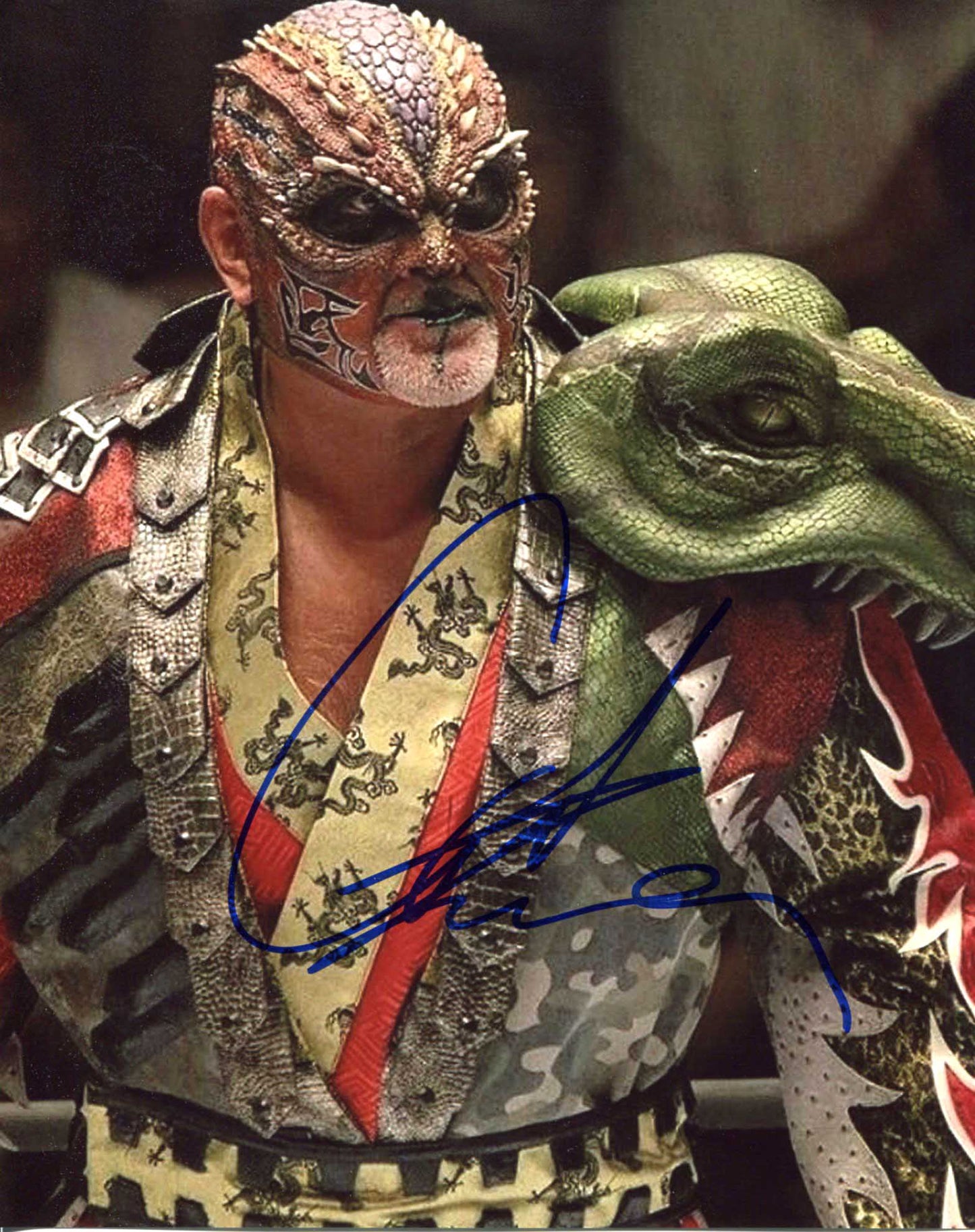 The Great Muta Pose 4 Signed Photo COA